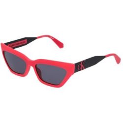 Marchon Germany GmbH Calvin Klein CKJ22640S Unisex-Sonnenbrille Vollrand Butterfly Kunststoff-Gestell, Pink