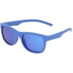 Safilo GmbH Polaroid PLD 8020/S Kinder-Sonnenbrille Vollrand Eckig Kunststoff-Gestell, Blau