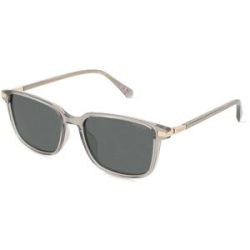 Safilo GmbH Polaroid PLD 4169/G/S/X Herren-Sonnenbrille Vollrand Quadratisch Kunststoff-Gestell, Beige
