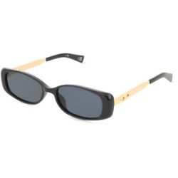 Tree Distribution GmbH Le Specs LIL STARLIGHT Unisex-Sonnenbrille Vollrand Quadratisch Kunststoff-Gestell, Schwarz