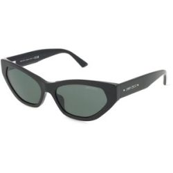 Luxottica Fashion Brillen Vertriebs GmbH Jimmy Choo JC5022B Damen-Sonnenbrille Vollrand Cat Eye Acetat-Gestell, Schwarz