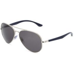 Luxottica Fashion Brillen Vertriebs GmbH Ray-Ban RB 3675 Unisex-Sonnenbrille Vollrand Pilot Metall-Gestell, Silber