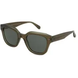 Wenzhou Lanson International Co., Ltd. Fielmann LN 063 SUN FA LINO Unisex-Sonnenbrille Vollrand Quadratisch Acetat Extrudiert-Gestell, Grün