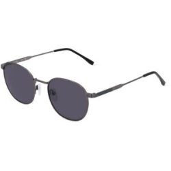 Marchon Germany GmbH Lacoste L251S Unisex-Sonnenbrille Vollrand Panto Metall-Gestell, Grau