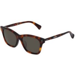 Thélios Kenzo KZ40161F Damen-Sonnenbrille Vollrand Butterfly Kunststoff-Gestell, Havanna