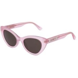 Safilo GmbH Moschino 147/S Damen-Sonnenbrille Vollrand Butterfly Acetat-Gestell, Pink