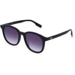 Kering Eyewear Spa Alexander McQueen MQ0303SK Unisex-Sonnenbrille Vollrand Oval Kunststoff-Gestell, Schwarz