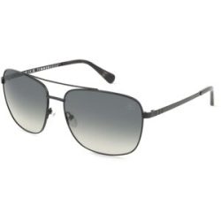 Marcolin Deutschland GmbH Timberland TB00044 Herren-Sonnenbrille Vollrand Pilot Metall-Gestell, Schwarz