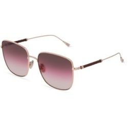 Marcolin Deutschland GmbH Tod's TO0302 Damen-Sonnenbrille Vollrand Quadratisch Metall-Gestell, Gold