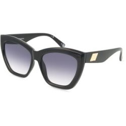 Tree Distribution GmbH Le Specs VAMOS Damen-Sonnenbrille Vollrand Cat Eye Kunststoff-Gestell, Schwarz