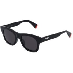 Thélios Kenzo KZ40158I Unisex-Sonnenbrille Vollrand Quadratisch Kunststoff-Gestell, Schwarz