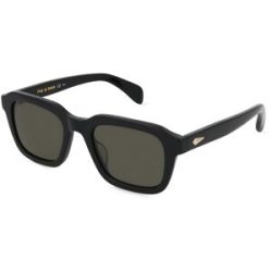 Safilo GmbH Rag & Bone RNB5046/G/S Herren-Sonnenbrille Vollrand Quadratisch Acetat-Gestell, Schwarz