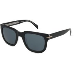 Safilo SpA David Beckham DB 7118/S Herren-Sonnenbrille Vollrand Quadratisch Acetat-Gestell, Schwarz