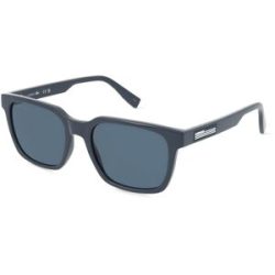 Marchon Germany GmbH Lacoste L6028S Unisex-Sonnenbrille Vollrand Quadratisch Acetat Spritzguss-Gestell, Blau