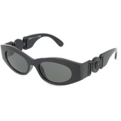 Luxottica Fashion Brillen Vertriebs GmbH Versace VE4480U Damen-Sonnenbrille Vollrand Cat Eye Kunststoff-Gestell, Schwarz