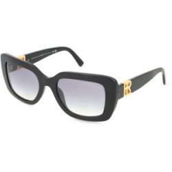 Luxottica Fashion Brillen Vertriebs GmbH Ralph Lauren RL8217U THE NIKKI Damen-Sonnenbrille Vollrand Quadratisch Acetat-Gestell, Schwarz