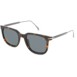 Safilo SpA David Beckham DB 7119/S Herren-Sonnenbrille Vollrand Quadratisch Acetat-Gestell, Havanna