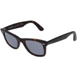 Luxottica Fashion Brillen Vertriebs GmbH Ray-Ban RB2140 Unisex-Sonnenbrille Vollrand Quadratisch Acetat-Gestell, Havanna