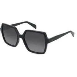 Marchon Germany GmbH Liu Jo LJ824S Damen-Sonnenbrille Vollrand Quadratisch Kunststoff-Gestell, Schwarz