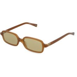 Luxottica Fashion Brillen Vertriebs GmbH Miu Miu MU 11ZS Damen-Sonnenbrille Vollrand Eckig Acetat-Gestell, Blau