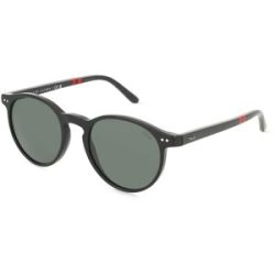 Luxottica Fashion Brillen Vertriebs GmbH Polo Ralph Lauren 0PH4236 Herren-Sonnenbrille Vollrand Rund Acetat-Gestell, Schwarz