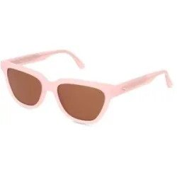 Wenzhou Lanson International Co., Ltd. Fielmann LN 060 SUN FA BONNIE Damen-Sonnenbrille Vollrand Butterfly Acetat Extrudiert-Gestell, Pink