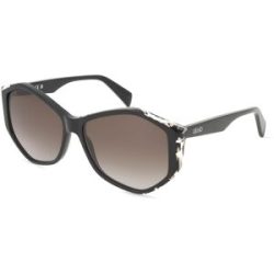 Marchon Germany GmbH Liu Jo LJ797S Unisex-Sonnenbrille Vollrand Quadratisch Acetat-Gestell, Schwarz