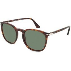 Luxottica Fashion Brillen Vertriebs GmbH Persol 0PO3316S Unisex-Sonnenbrille Vollrand Eckig Acetat-Gestell, Havanna