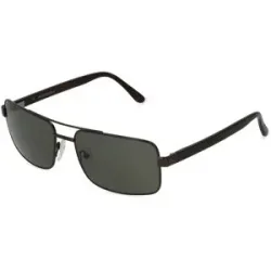Suncute Industries Co., Ltd. Fielmann MC 552 SUN FLEX CL Herren-Sonnenbrille Vollrand Quadratisch Edelstahl-Gestell, Grau