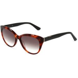 Marchon Germany GmbH Calvin Klein CK22520S Damen-Sonnenbrille Vollrand Butterfly Kunststoff-Gestell, Havanna