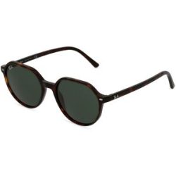 Luxottica Fashion Brillen Vertriebs GmbH Ray-Ban RB 2195 THALIA Unisex-Sonnenbrille Vollrand Quadratisch Acetat-Gestell, Havanna