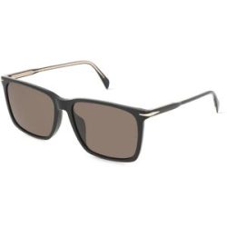 Safilo SpA David Beckham DB 1145/G/S Herren-Sonnenbrille Vollrand Quadratisch Acetat-Gestell, Schwarz