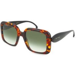 Safilo GmbH Etro 0083/S Damen-Sonnenbrille Vollrand Quadratisch Acetat-Gestell, Gelb