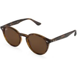 Luxottica Fashion Brillen Vertriebs GmbH Ray-Ban RB 2180 Unisex-Sonnenbrille Vollrand Rund Propionat-Gestell, Havanna