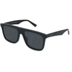 Kering Eyewear Spa Gucci GG2182S Herren-Sonnenbrille Vollrand Eckig Acetat-Gestell, Schwarz