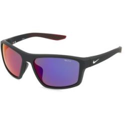 Marchon Germany GmbH Nike NKIU4877XNN BRAZEN FURY E NN Herren-Sonnenbrille Vollrand Eckig Kunststoff-Gestell, Schwarz