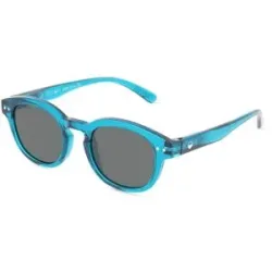 Optim OKIDOKI JIMMY SUN JUNIOR (5-10) Kinder-Sonnenbrille Vollrand Panto Kunststoff-Gestell, Blau