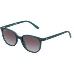 Luxottica Fashion Brillen Vertriebs GmbH Ray-Ban Junior RJ9097S Kinder-Sonnenbrille Vollrand Quadratisch Kunststoff-Gestell, Blau