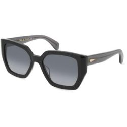 Safilo GmbH Rag & Bone RNB1052/S Damen-Sonnenbrille Vollrand Eckig Acetat-Gestell, Schwarz