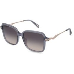 DE RIGO Vision D.A.CH. GmbH Zadig & Voltaire SZV466S Damen-Sonnenbrille Vollrand Quadratisch Kunststoff-Gestell, Grau