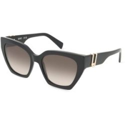 Marchon Germany GmbH Liu Jo LJ814SR Unisex-Sonnenbrille Vollrand Cat Eye Acetat-Gestell, Schwarz