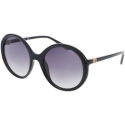 Marcolin Deutschland GmbH Guess GU00281 Damen-Sonnenbrille Vollrand Rund Kunststoff-Gestell, Schwarz