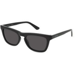 Marchon Germany GmbH Calvin Klein CK23535S Unisex-Sonnenbrille Vollrand Butterfly Acetat Spritzguss-Gestell, Schwarz
