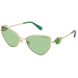 Luxottica Fashion Brillen Vertriebs GmbH Swarovski SK7003 Damen-Sonnenbrille Vollrand Quadratisch Metall-Gestell, Gold
