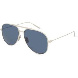 Thélios Givenchy GV40074U Unisex-Sonnenbrille Vollrand Pilot Metall-Gestell, Grau