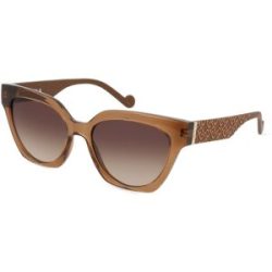 Marchon Germany GmbH Liu Jo LJ778S Unisex-Sonnenbrille Vollrand Butterfly Kunststoff-Gestell, Braun