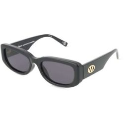 Tree Distribution GmbH Le Specs MONOPOLY Unisex-Sonnenbrille Vollrand Quadratisch Acryl-Gestell, Schwarz