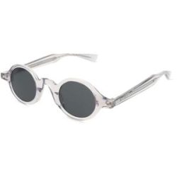 Thélios Kenzo KZ40207I Unisex-Sonnenbrille Vollrand Rund Acetat-Gestell, Grau