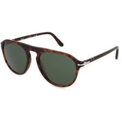 Luxottica Fashion Brillen Vertriebs GmbH Persol 0PO3302S Unisex-Sonnenbrille Vollrand Pilot Acetat-Gestell, Havanna