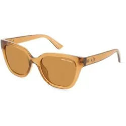 Luxottica Fashion Brillen Vertriebs GmbH Emporio Armani 0AX4164SU Damen-Sonnenbrille Vollrand Cat Eye Kunststoff-Gestell, Braun